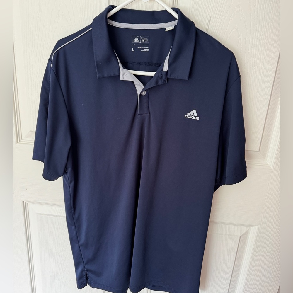 Adidas Golf Polo size L EUC